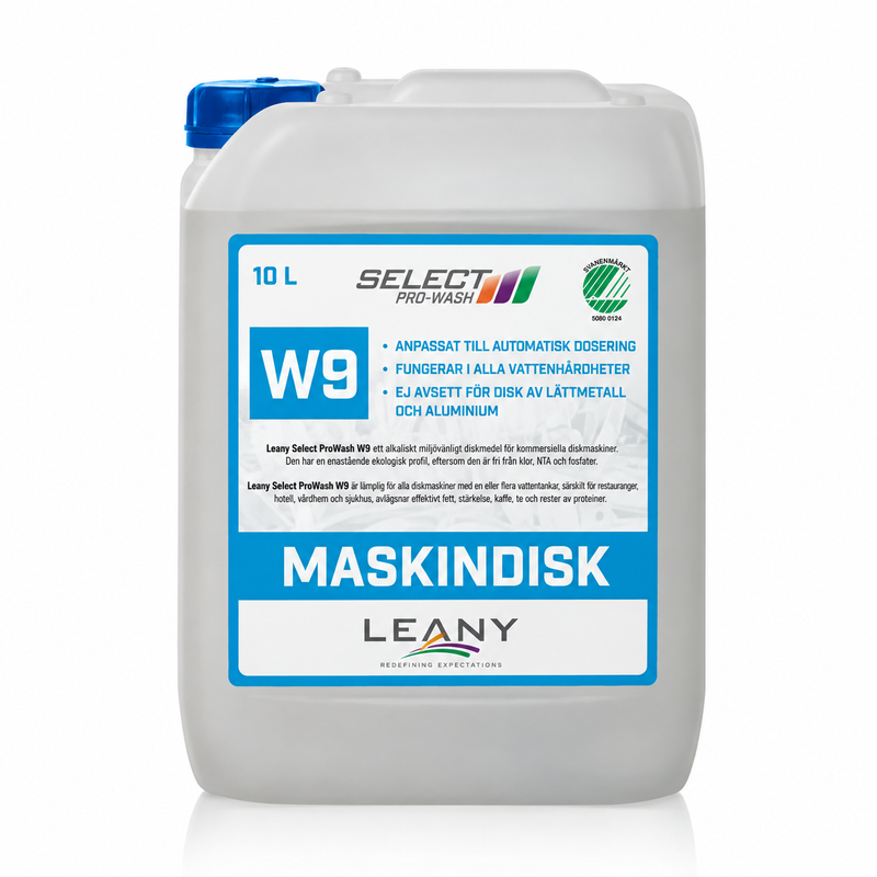 Select Pro-Wash W9 Maskindiskmedel 10 liter