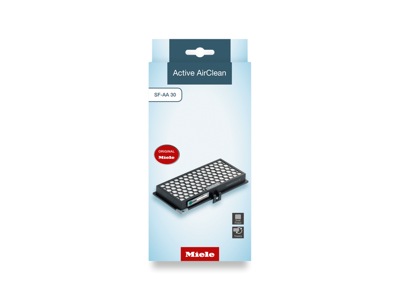 Miele Active AirClean-filter med timestrip®
