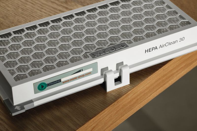 Miele HEPA AirClean-filter med timestrip®