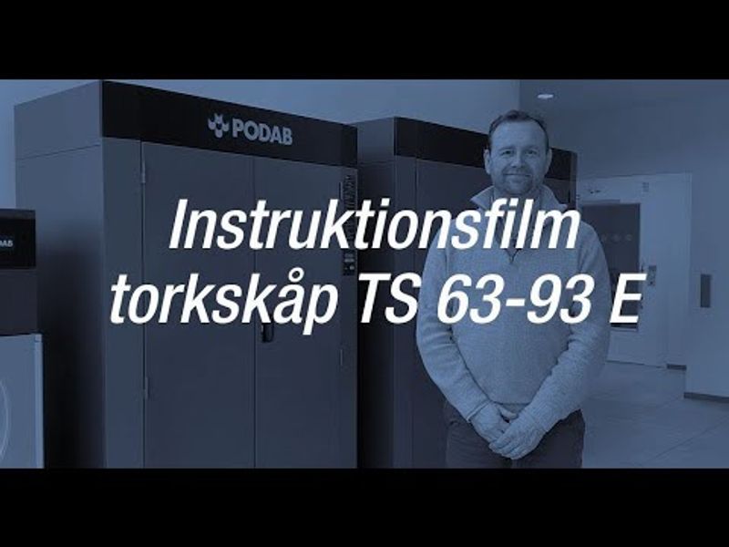 Podab Torkskåp ProLine TS63 E
