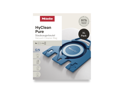 Miele 8 dammsugarpåsar HyClean Pure GN