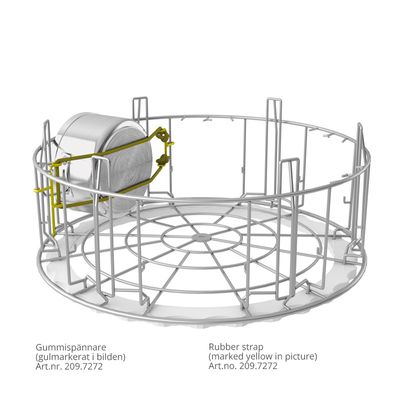 Wexiödisk Grovdiskkorg med olika tillbehör till WD-90 DUO TOUCH