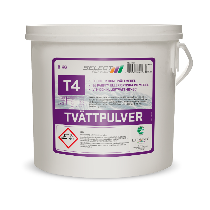 Leany Select ProWash - T4 Vittvättmedel - 30 kg