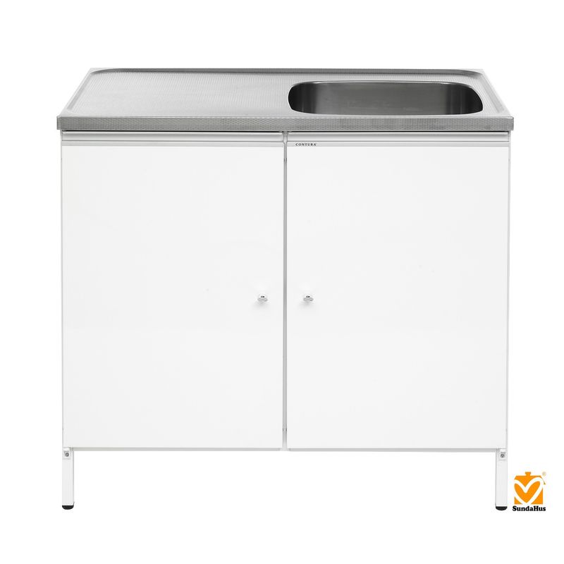 Contura Steel Tvättbänk CABL 10 med två dörrar