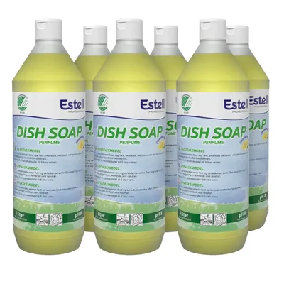 Estell Diskmedel Handdisk med parfym STORPACK 6x1L