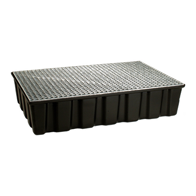 Skyddspall 1220x820x270mm, 220 Liter, Svart