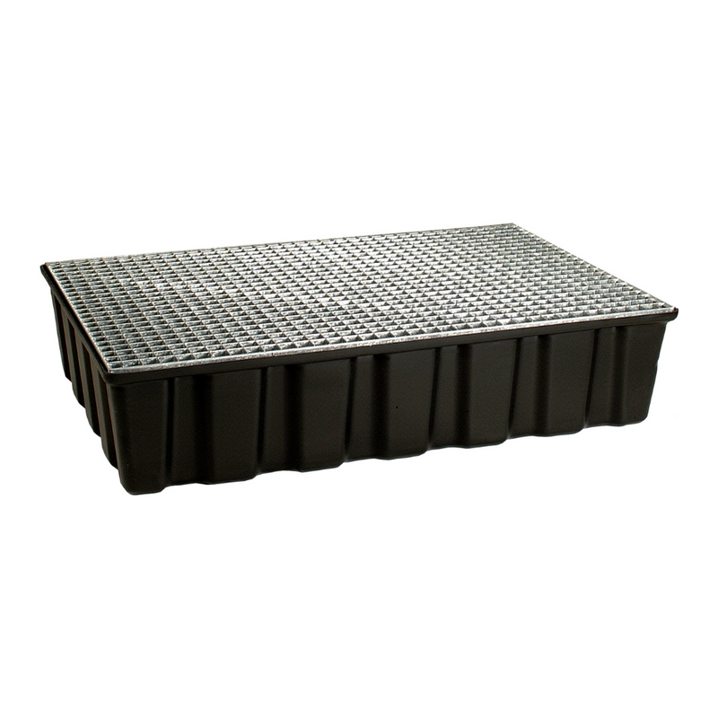 Skyddspall 1220x820x270mm, 220 Liter, Svart
