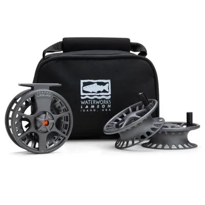 Lamson Liquid Smoke - 5 (Reel + 2 spare spools)