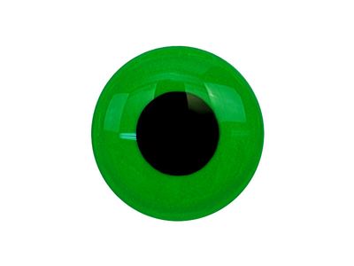Epoxyögon - Fluo Green - 5,5 mm