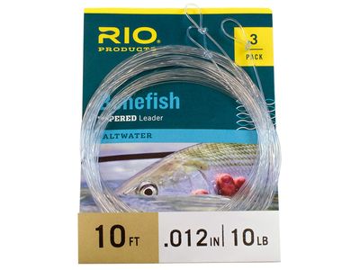RIO Bonefish Leader - 3-pack - 10' - 0,30 mm
