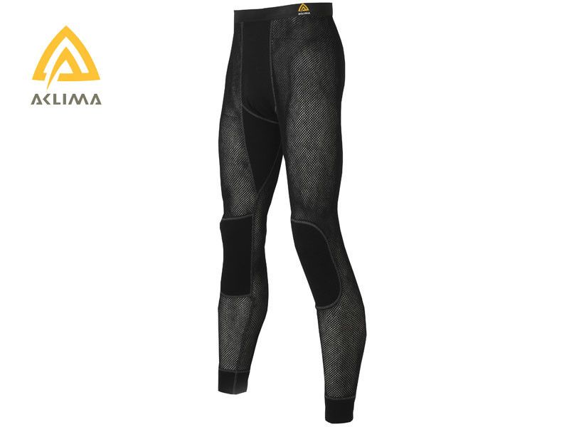 Aclima Men's WoolNet Longs - Jet Black