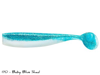 Lunker City Shaker Shad - 15,2cm - 5p - Baby Blue Shad