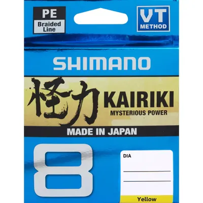 Shimano Kairiki 8 - 150m - Yellow