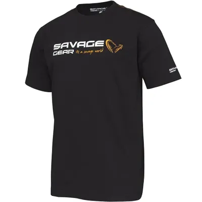 Savage Gear Signature Logo Tee Black Ink