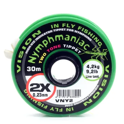 Vision Nymphmaniac Two Tone Indicator Tippet