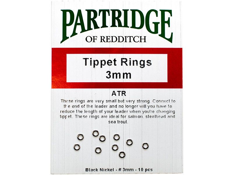 Partridge Tippet Rings - 10p - 3mm