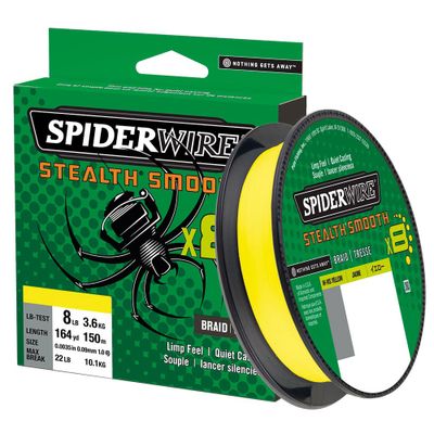 Spiderwire Stealth Smooth 8 150m 'Yellow'
