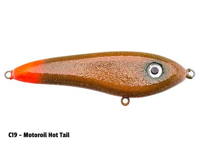 Svartzonker Ticsaren - 14cm - 65g - C18 Motoroil Hot Tail
