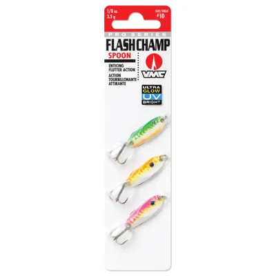 Pirk VMC Flash Champ Spoon Kit 3p  - 3,5g - Glow UV