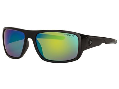 Glasögon Greys - G2 - Black - Brun Lins - Green Mirror