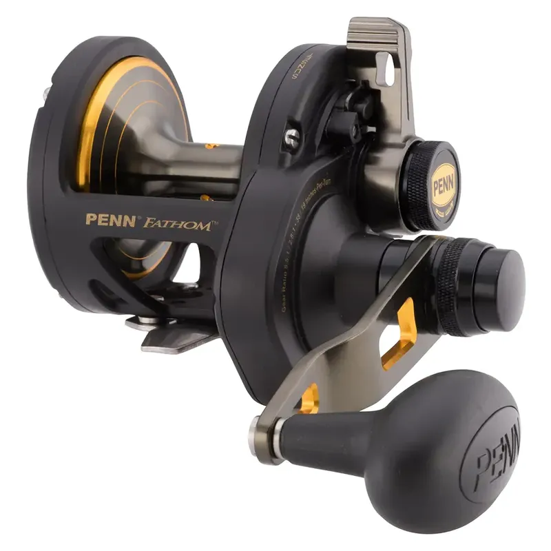 Penn Fathom II - 30 Lever Drag 2-Speed Left Hand