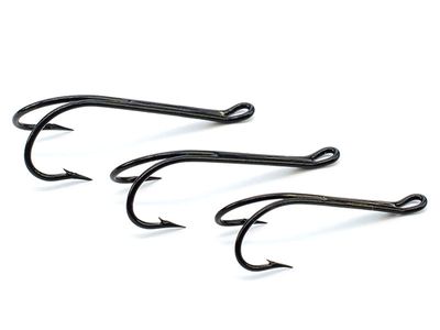 Mustad 80525BL Lax Dubbel - 50p