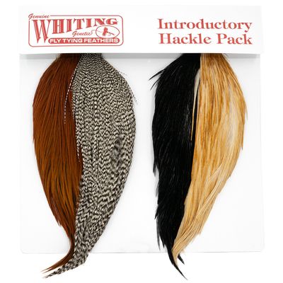 Whiting Introductory Hackle Pack - 4st 1/2 Nackar (BGBC)