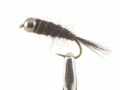 Fluga Dano - All Black - Tungsten - 12
