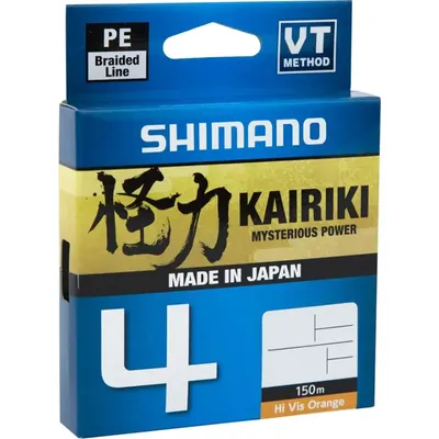 Shimano Kairiki 4 - Orange - 150m - 0,19 mm