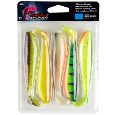 Fox Zander Pro - 5p - 10cm - Mixed UV Colours