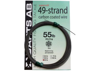Tafsmaterial Darts Carbon 49-Strand - 5m - 75 Lb