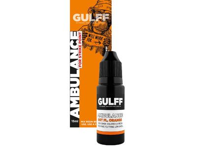 Gulff UV Lim - 15ml - Ambulance Orange