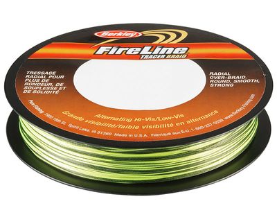 Fireline Tracer Braid - 110m - Yellow/Black