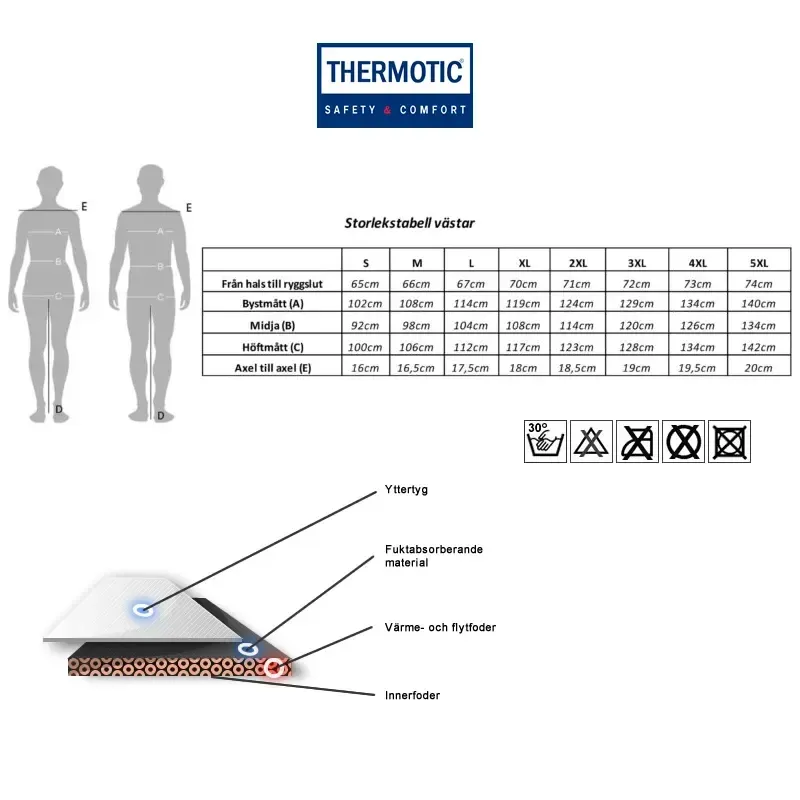 Thermotic Flytinnerväst