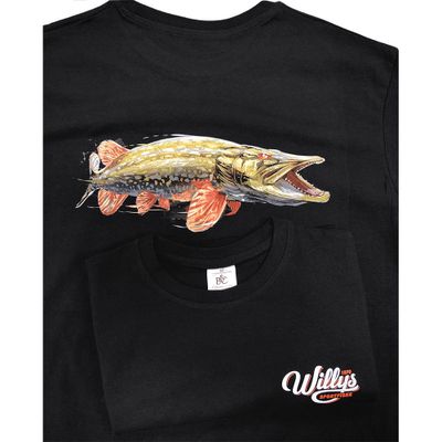 Willys T-Shirt 'Pike' - Black