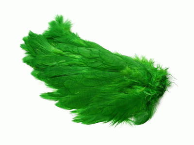 Hen Patch Soft Hackle - Highlander Green