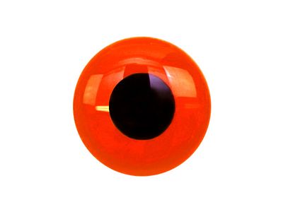 Epoxyögon - Fluo Red - 4,8 mm