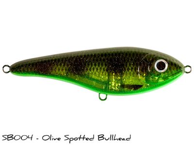 Buster Jerk 12 - Susp. - SB004 Olive Spotted Bullhead