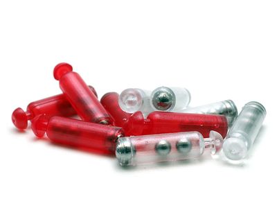 Bauers Power Rattles - Red