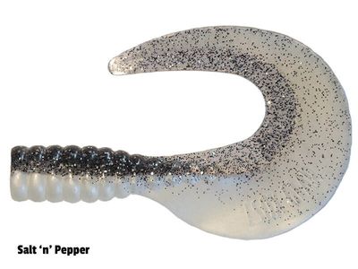Esox Gear Xtratail - Salt n Pepper