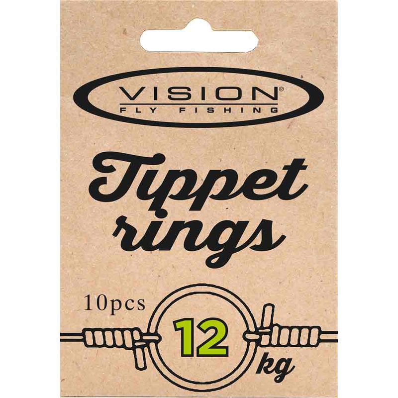 Vision Tippet Rings - 10p - Small (1mm) - 12kg
