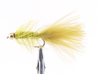 Fluga Dano - Wolly Bugger - Olive Goldhead - 8