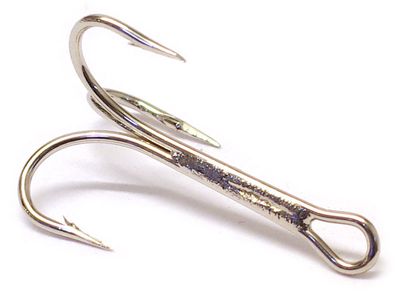 Mustad 73028 Långskaftad - Nickel - 25p