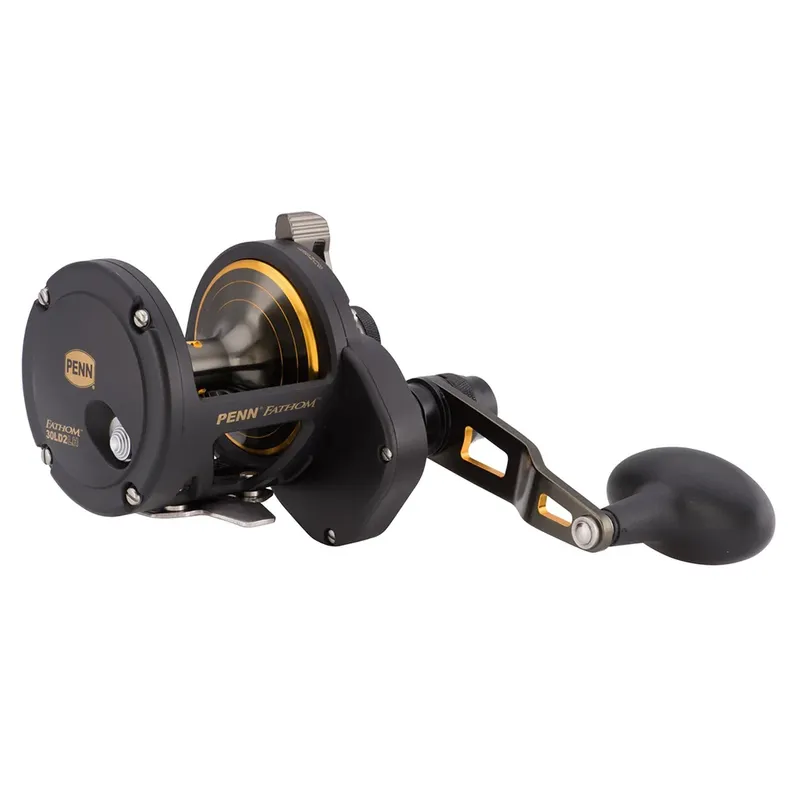 Penn Fathom II - 30 Lever Drag 2-Speed Left Hand