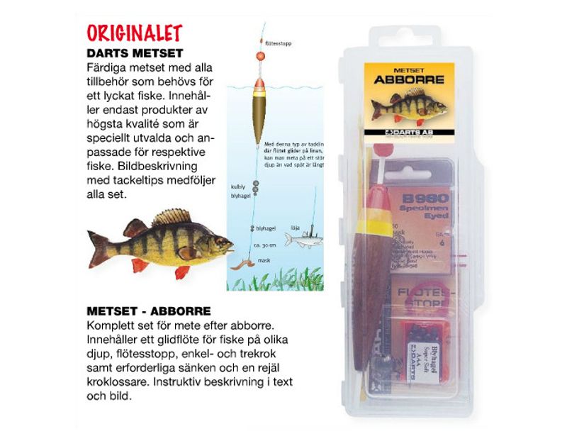 Metset Darts Abborre
