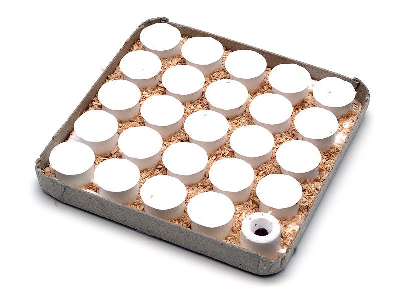 Angelskott / Knallkork Frigolit - 25-pack