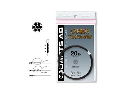 Tafsmaterial Darts Carbon - 10m - 90 Lb