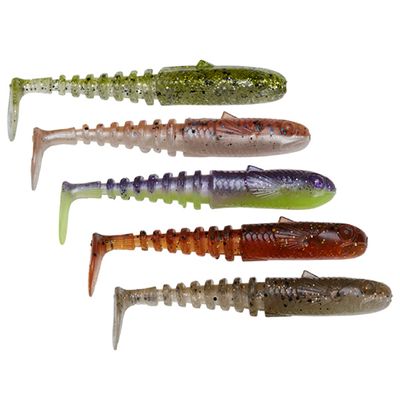 SG Gobster Shad - Clear Water Mix - 5p