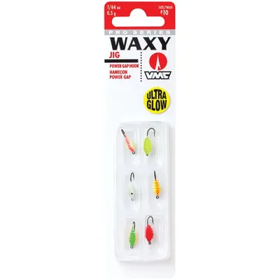 VMC Waxy Jig Kit - #8 - 6p - Glow