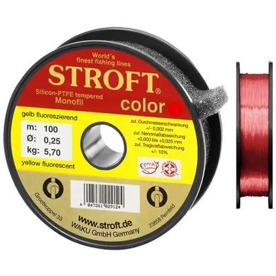 Stroft Color 'Red' - 50m - 0,25mm